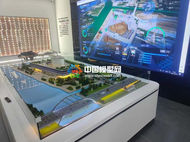 京杭大运河博物院沙盘模型
