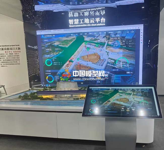 京杭大运河博物院沙盘模型