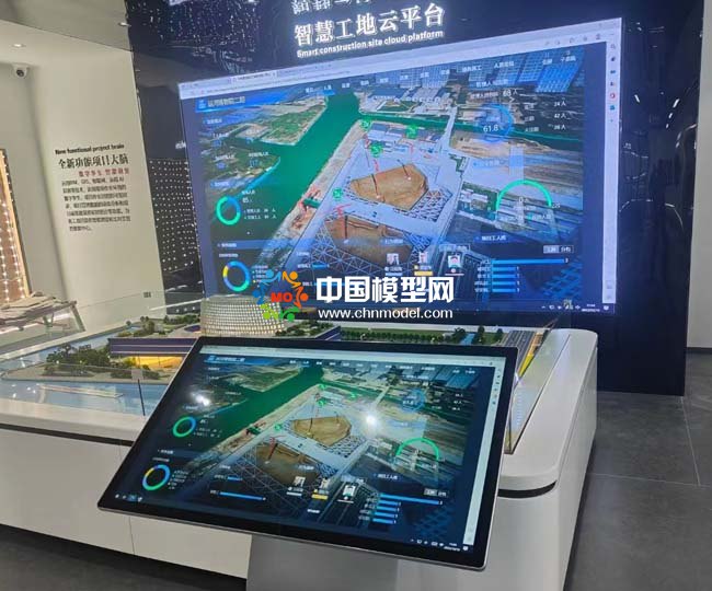 京杭大运河博物院沙盘模型