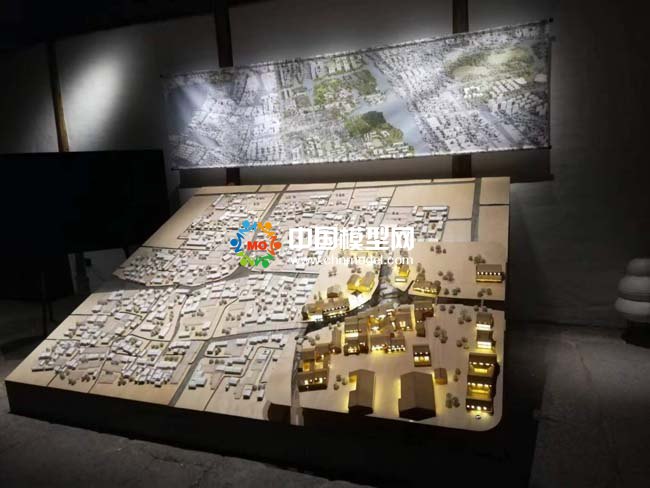 绍兴黄酒小镇沙盘模型