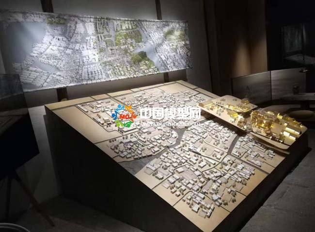绍兴黄酒小镇沙盘模型
