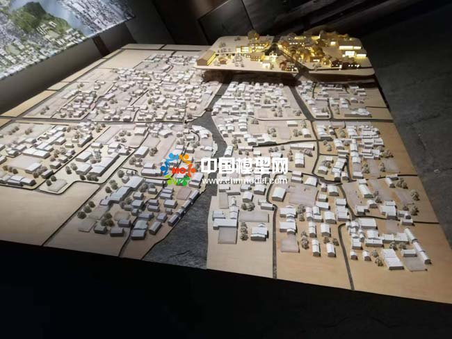 绍兴黄酒小镇沙盘模型