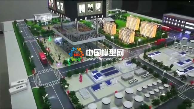智慧消防预警沙盘模型