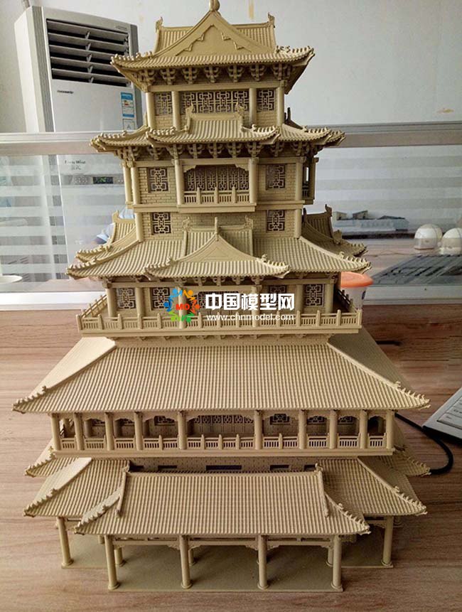 古代楼阁模型