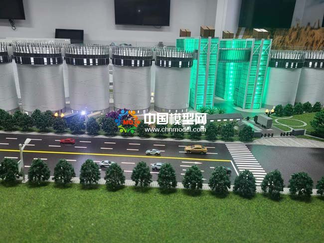 粮库粮仓沙盘模型