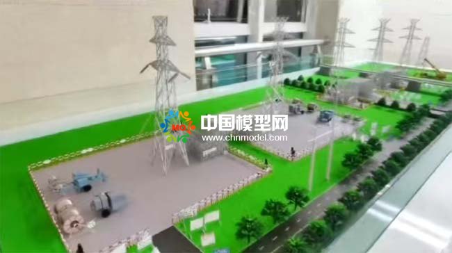 国家电网施工沙盘模型