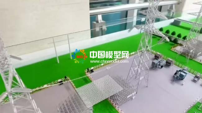 国家电网施工沙盘模型
