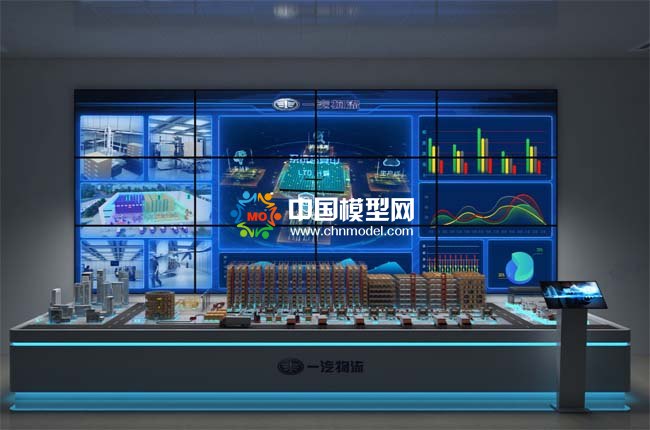 一汽物流沙盘模型