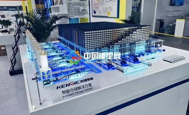 智能仓储解决方案沙盘模型