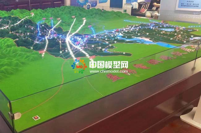 供电局电网现状展示沙盘模型