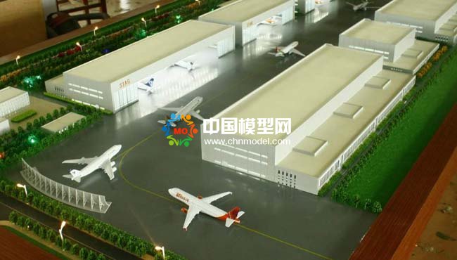 航空物流沙盘模型