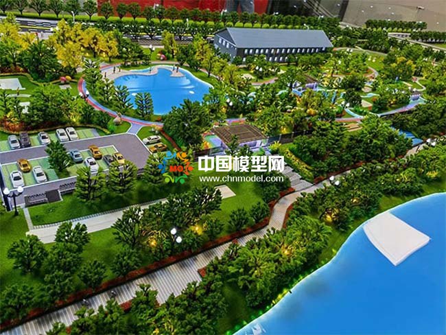 河道环境治理沙盘模型