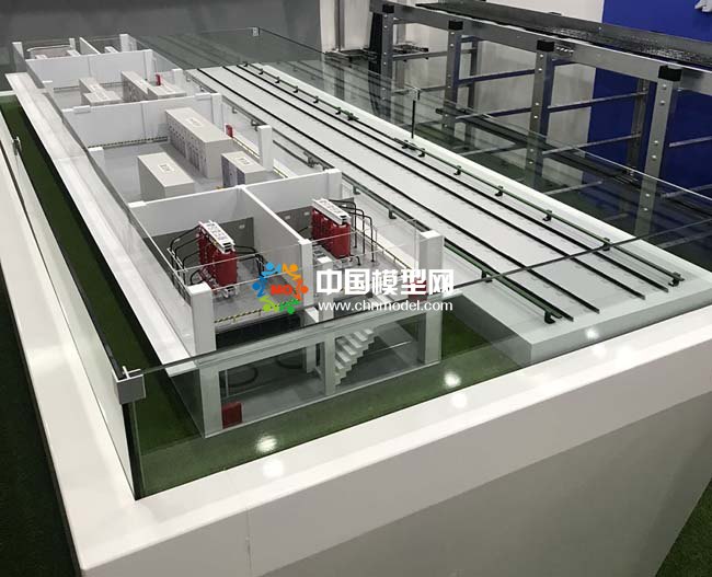 牵引变电站沙盘模型