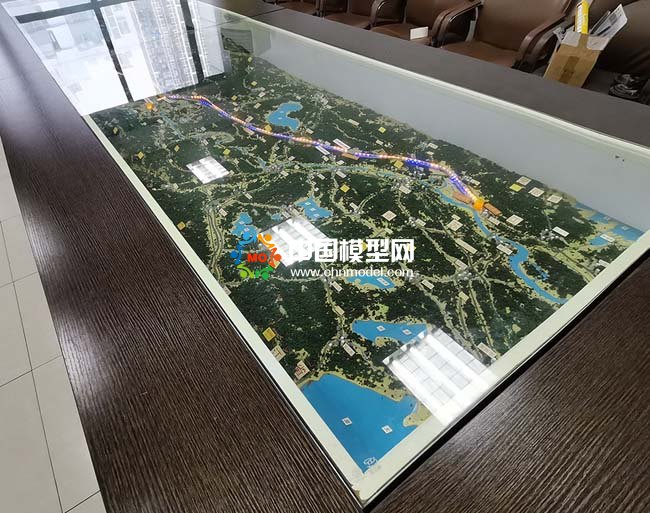 油气管道工程沙盘模型