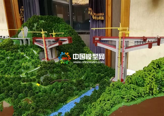 甘溪特大桥模型
