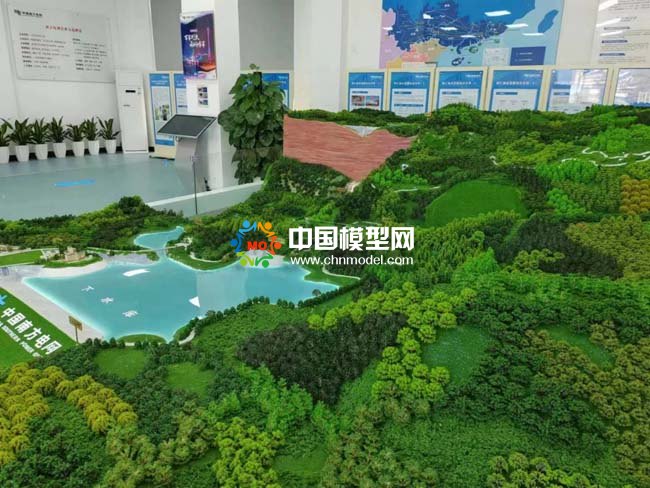 阳江抽水蓄能电站沙盘模型
