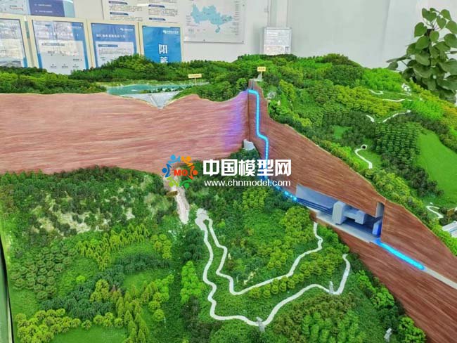 阳江抽水蓄能电站沙盘模型