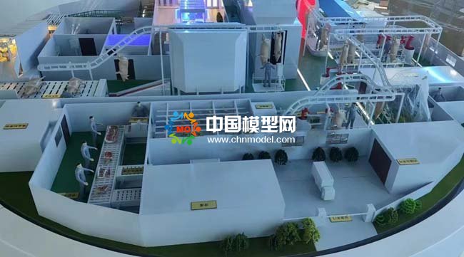 生猪屠宰厂沙盘模型