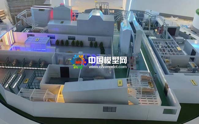 生猪屠宰厂沙盘模型