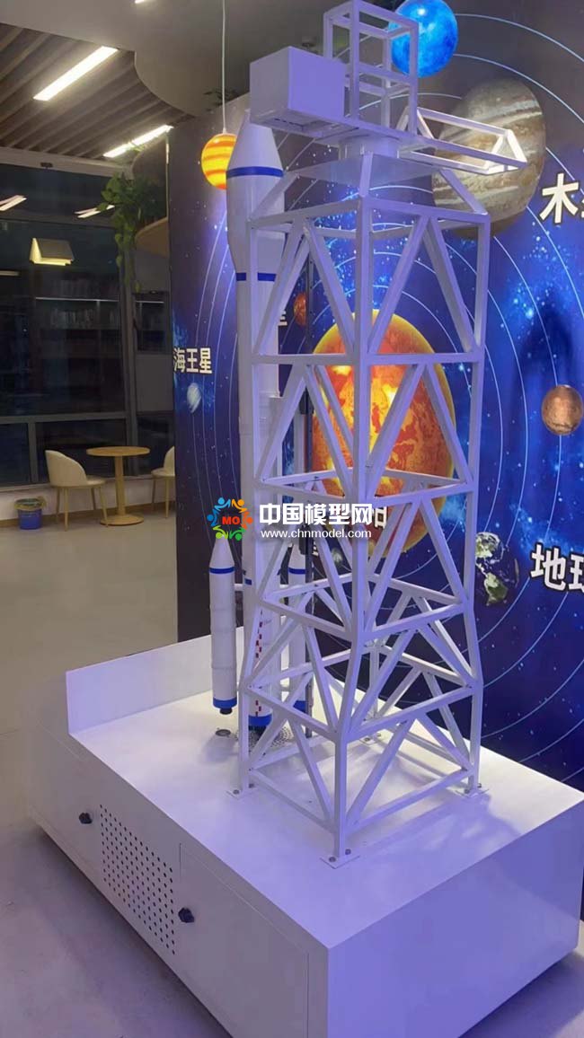 火箭发射模拟沙盘模型
