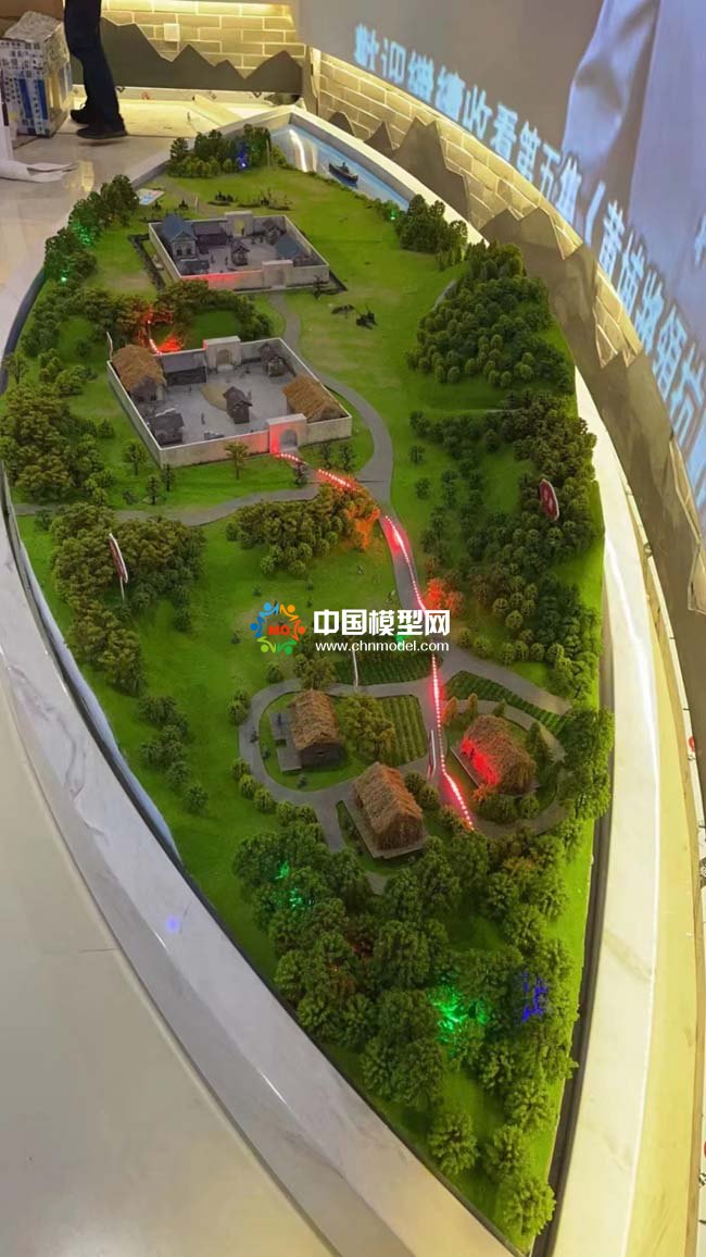 黄埔将领抗日沙盘模型