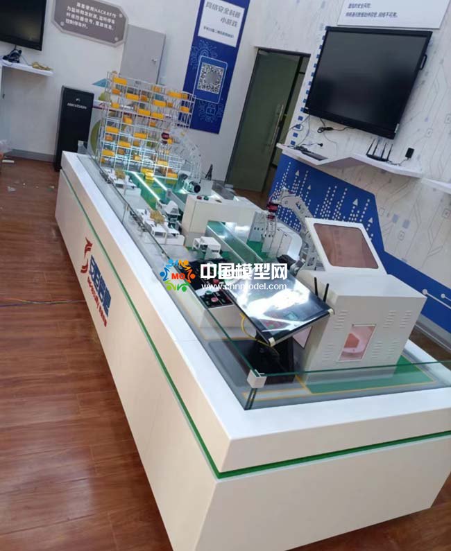 智能工业安全态势感知平台沙盘模型