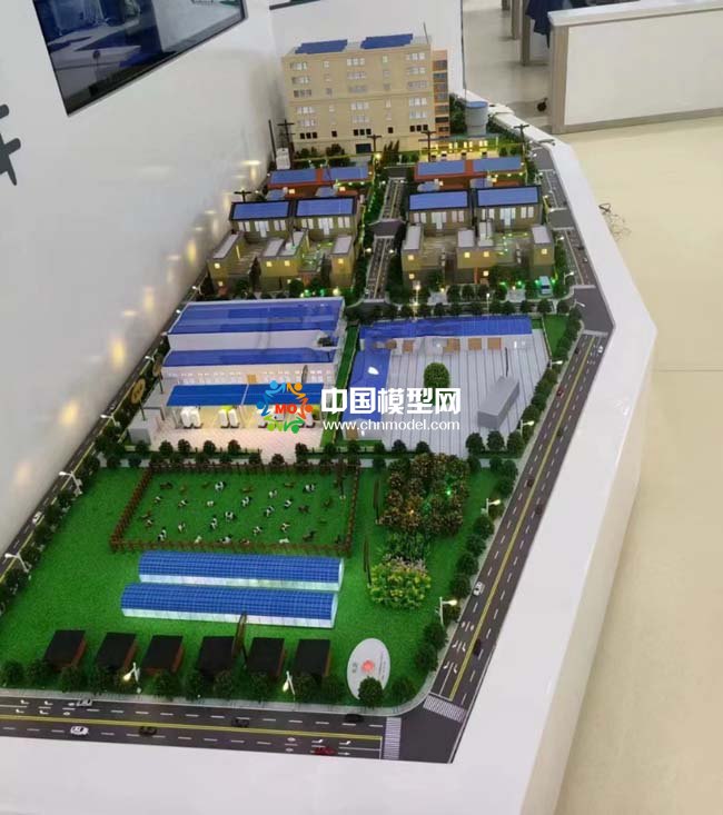 城乡绿色生态新能源产业链沙盘模型