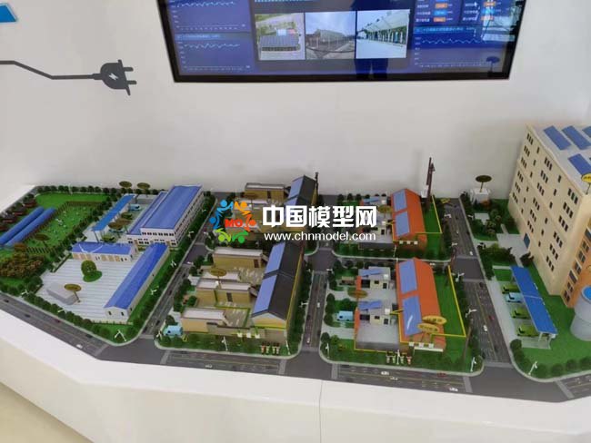 城乡绿色生态新能源产业链沙盘模型