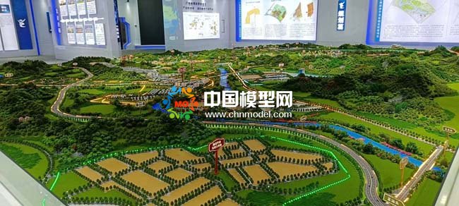产业平台沙盘模型