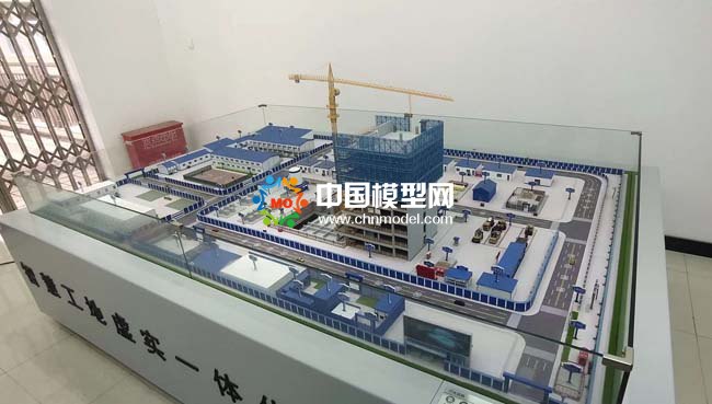 智慧工地虚实一体化沙盘模型