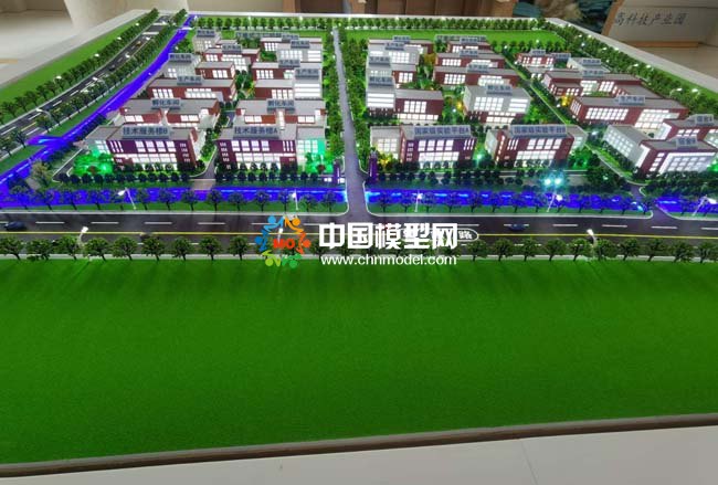 国家级实验平台产业孵化园沙盘模型