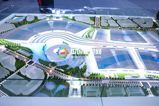 杭州大会展中心沙盘模型