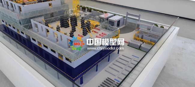 PC装配式建筑施工工艺流程沙盘模型