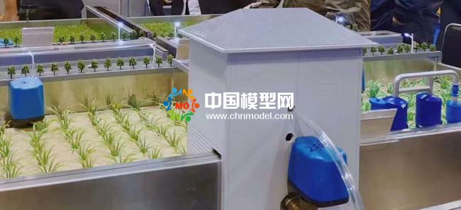 智能一体灌排系统自动化灌排沙盘模型