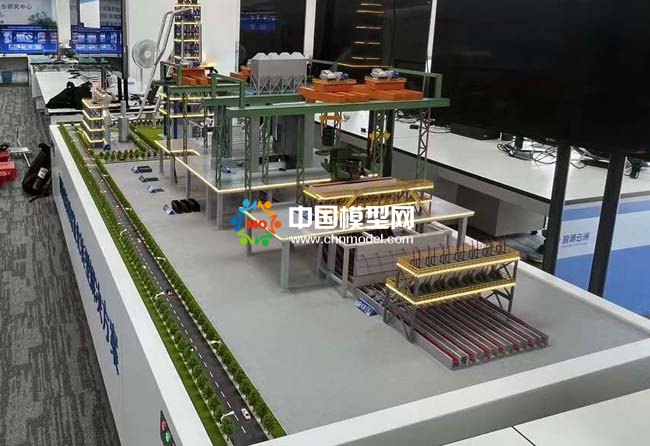 极数炼钢智能化转型解决方案沙盘模型