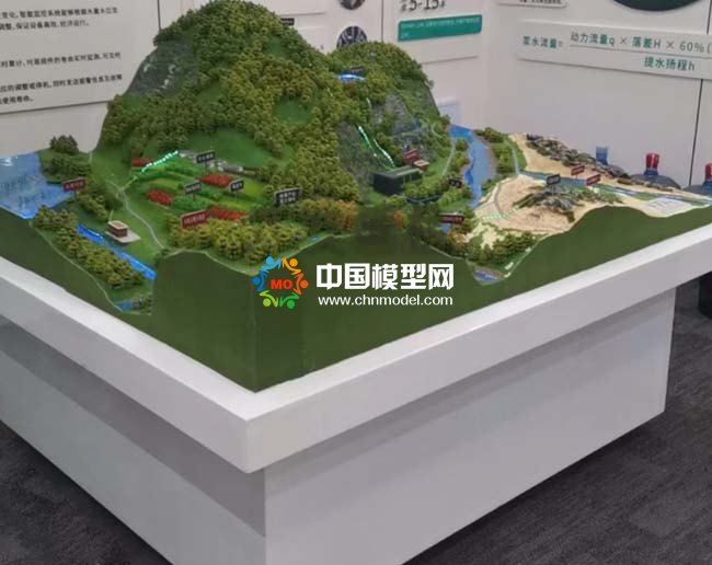 光伏提水灌溉工程沙盘模型