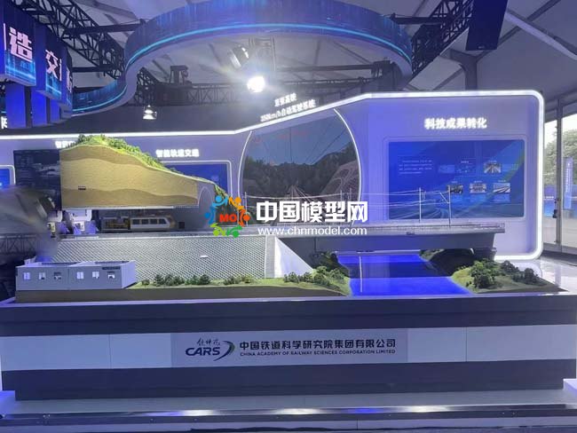 智慧轨道交通高铁自动驾驶系统沙盘模型