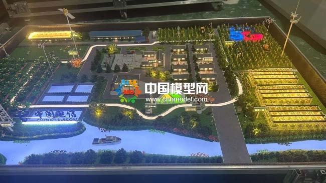 数字乡村振兴沙盘模型