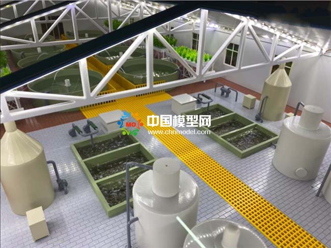 水产养殖海容保温模块沙盘模型