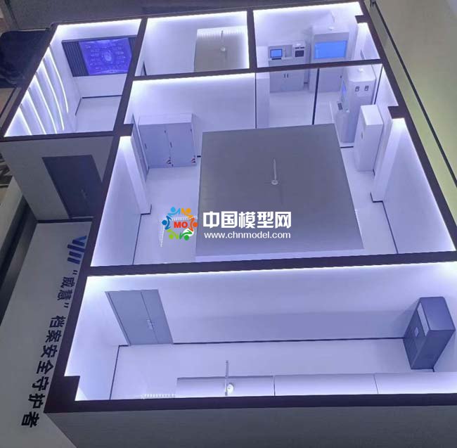 数字档案馆沙盘模型