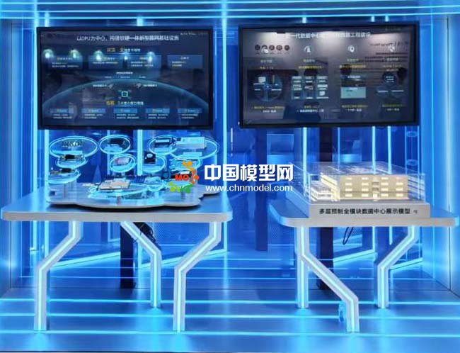 多层预制全模块数据中心模型
