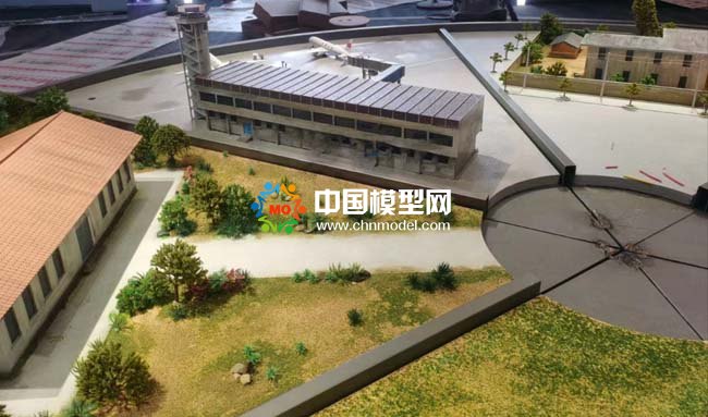 厦门航空发展史旧址沙盘模型
