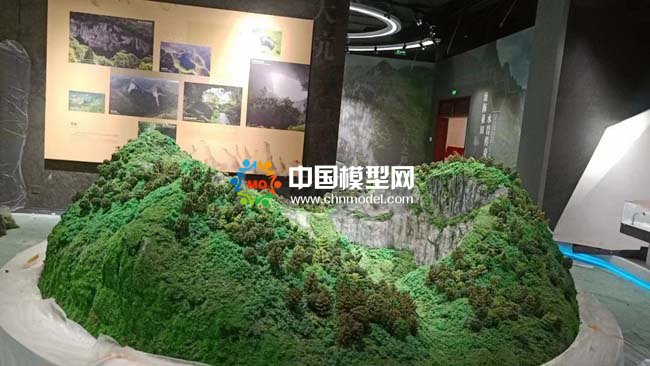 天坑沙盘模型