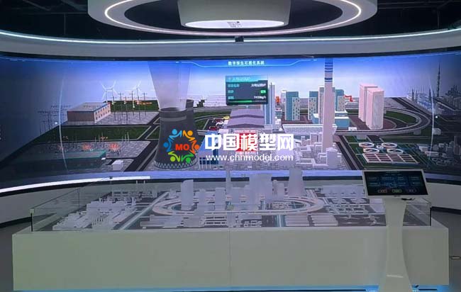 工控安全数字孪生平台沙盘模型