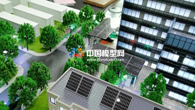 风光储充沙盘模型