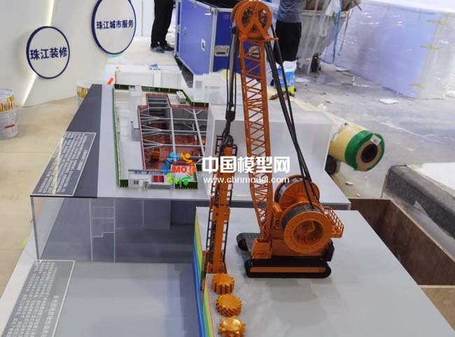 珠江星火1926地下工程沙盘模型