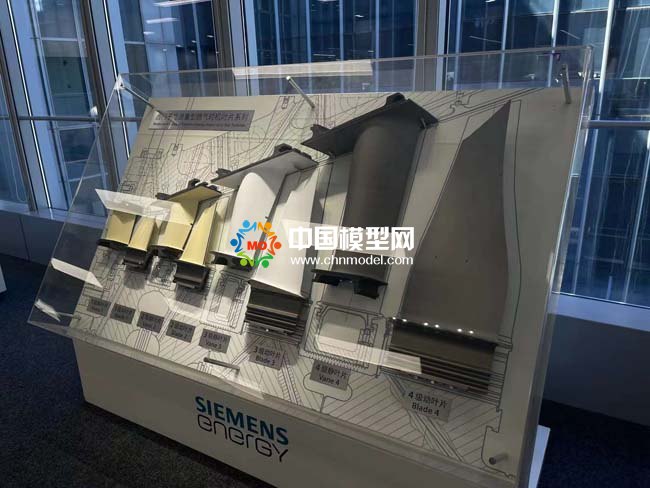重型燃气轮机叶片模型