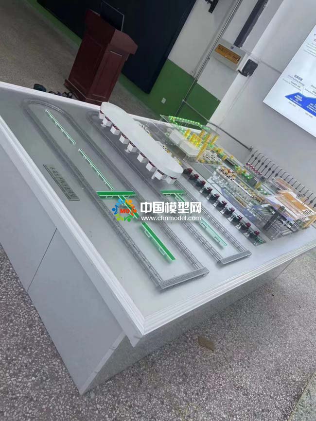 冰箱生产线沙盘模型