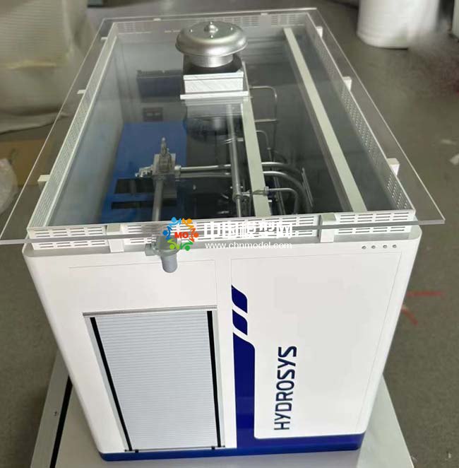 加氢站用液驱活塞式氢气压缩机模型