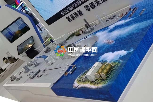 氢基绿色能源沙盘模型